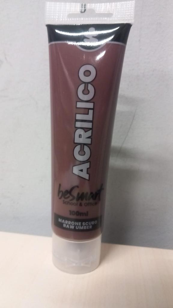 TEMPERA ACRILICA 100ML MARRONE SCURO ART.01050583 TEMPERA ACRILICA 100ML MARRONE SCURO ART.01050583