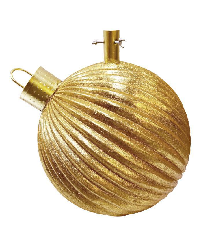 BASE ALBERO SFERA ORO 6,4KG 42X40XH.4 ART.38618 BASE ALBERO SFERA ORO 6,4KG 42X40XH.4 ART.38618