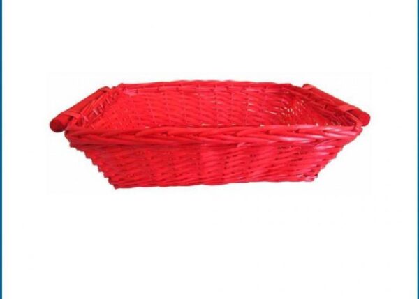 CESTO RETT. ROSSO $ 46X34X13CM CNT154