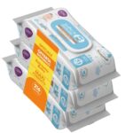 CLENDY BABY SALVIETTINE TRIPACCO 72PZ KARITE'