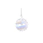 SFERA NATALIZIA 60730 VETRO D8CM TRASPAR