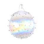 SFERA NATALIZIA 60747 VETRO D10CM TRASPA