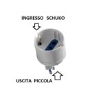 ADATTATORE SCHUKO 10A $
