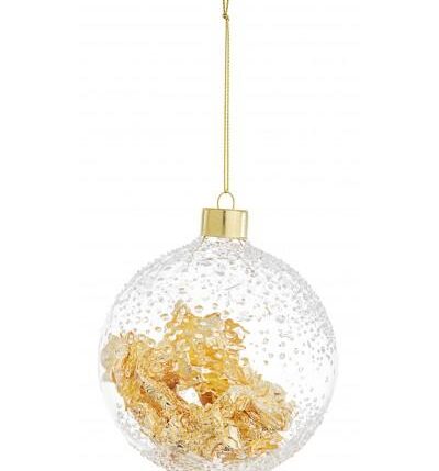 SFERA 0930630 VETRO 8CM YANA ORO