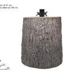 BASE ALBERO TRONCO MARRONE CM 32 X 34H