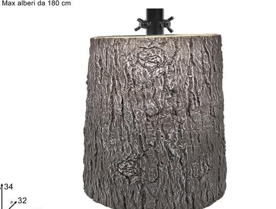 BASE ALBERO TRONCO MARRONE CM 32 X 34H