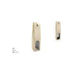 BOX PORTABOTTIGLIA ORO METALLIZZATO