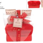 SET BAGNO 3PZ LINEA CORPO ROSSO CONF REG