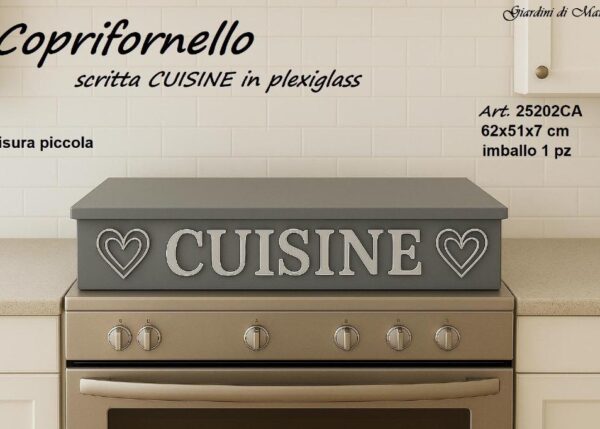 COPRIFORNELLO PICCOLO GRIGIO CUISINE ARG ART.25202CA
