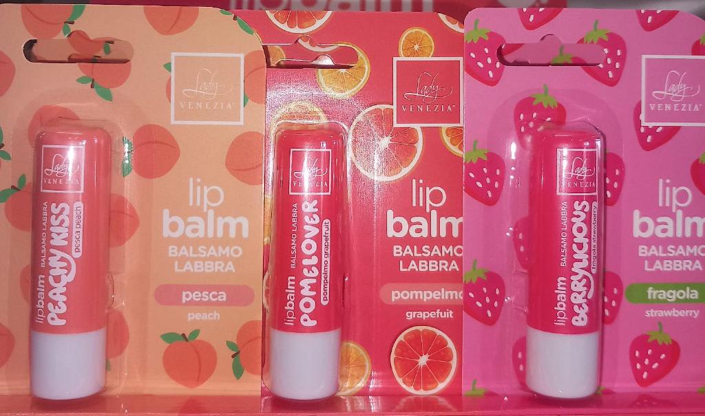 LADY VENEZIA LIP BALSAMO LABBRA COCCOLE GOLOSE POMPELMO LADY VENEZIA LIP BALSAMO LABBRA COCCOLE GOLOSE POMPELMO