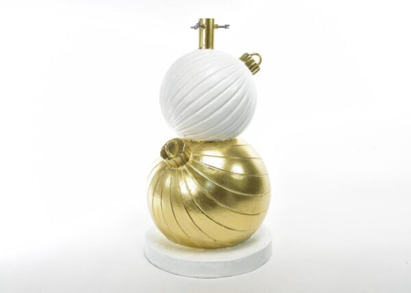 BASE PER ALBERO SFERE IN RESINA C/SUPPORTO IN METALLO ART.62010 -