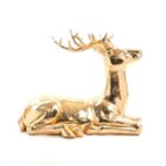 RENNA ORO IN RESINA 45X20XH.35 CM ART.81971 -