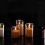 CANDELE LED S/3 CILIINDRICO 3C NATALIZIO H10/12,5/15 ART.114903