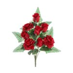 MAZZO 8705-08 ROSE ROSSE CON BOCCIOLI