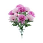 MAZZO 8751-06 CRISANTEMI MALVA