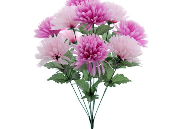 MAZZO 8751-06 CRISANTEMI MALVA