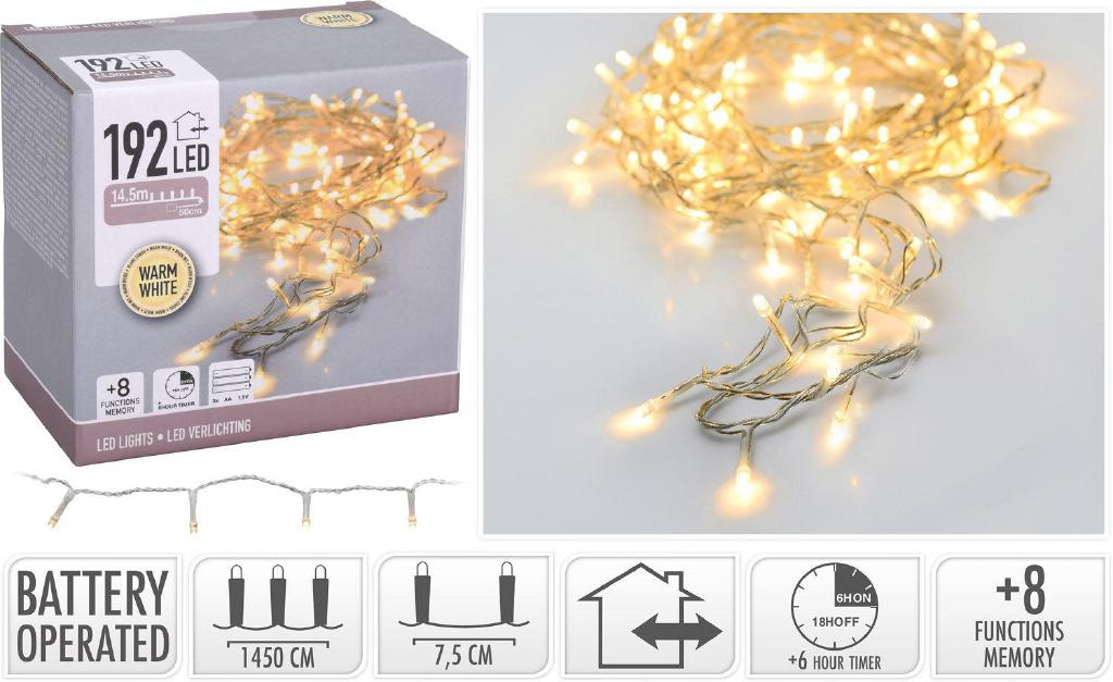 MINILUCCIOLE 192 LED CALDO CAVO TRASP BATTER
ART.AX9810460 MINILUCCIOLE 192 LED CALDO CAVO TRASP BATTER ART.AX9810460
