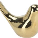UCCELLINO RESINA ORO 10CM 2ASS ART.ALX630330