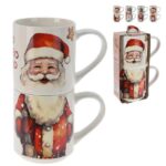 TAZZA MUG X 2 PZ NEW BONE 265ML NATALE 4AS ART.Q96001100