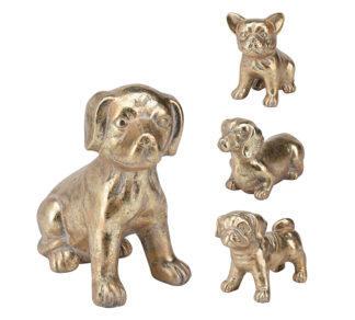 CANE TERRACOTTA ORO 18CM 4ASS ART.APF649200 CANE TERRACOTTA ORO 18CM 4ASS ART.APF649200