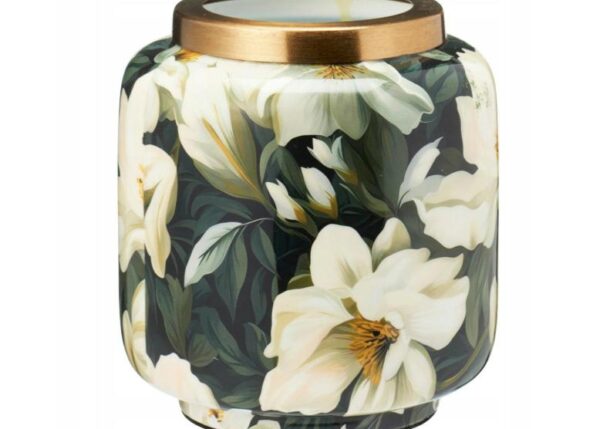VASO METALLO FIORI 15X15CM ART.A67102600