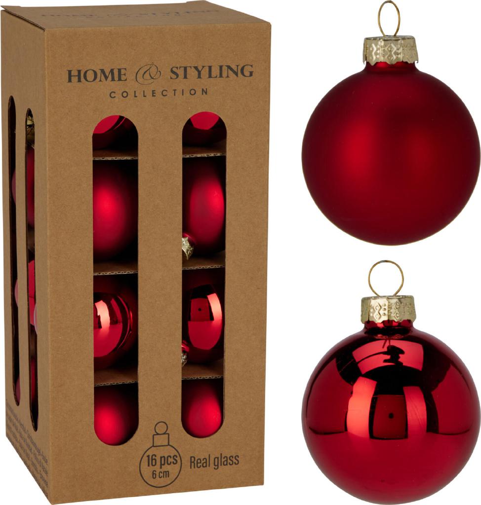 PALLE DI NATALE VETRO X 16 PZ 60MM ROSSO ART.ARB200420 PALLE DI NATALE VETRO X 16 PZ 60MM ROSSO ART.ARB200420