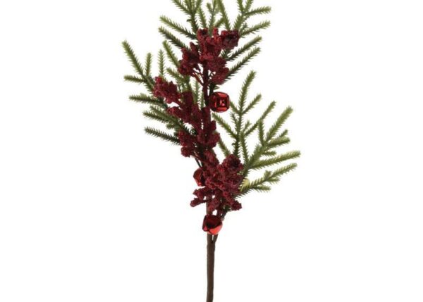 RAMO BACCHE ROSSE 44CM 2ASS ART.MT1100090