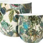 VASO METALLO GIUNGLA GRANDE ART.A67102550