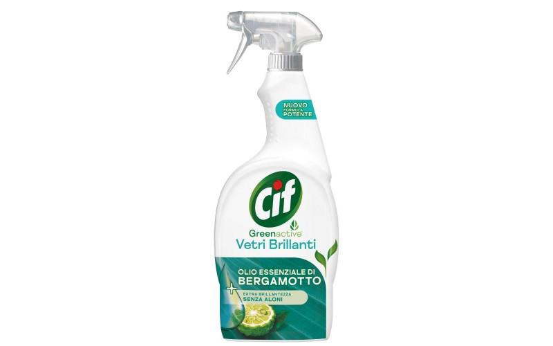CIF SPRAY GREEN ACTIVE 650ML VETRL BERGAMOTTO CIF SPRAY GREEN ACTIVE 650ML VETRL BERGAMOTTO