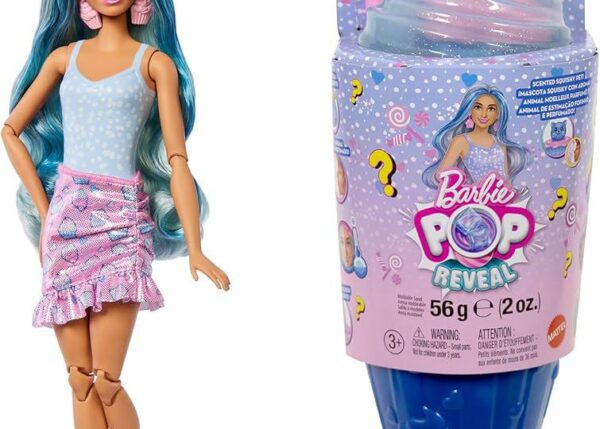 BARBIE POP REVEAL DOLCI SORPRESE CAPELLI AZZURRI JFY00