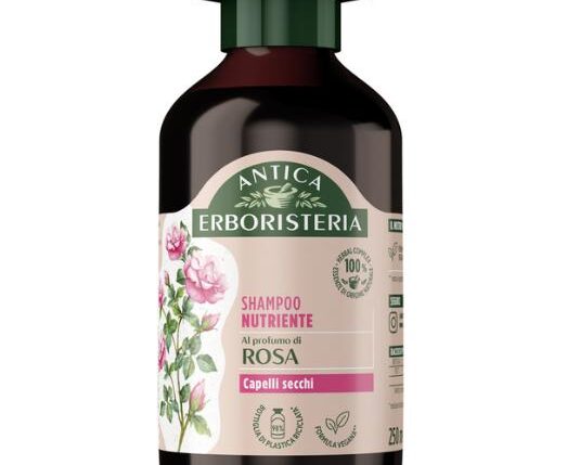 ANTICA ERBORISTERIA SHAMPOO 250ML NUTRIENTE PROFUMO DI ROSA CAPELLI SECCHI