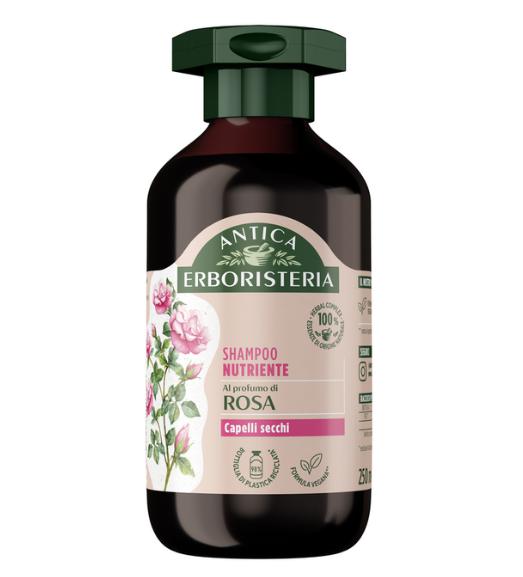 ANTICA ERBORISTERIA SHAMPOO 250ML NUTRIENTE PROFUMO DI ROSA CAPELLI SECCHI ANTICA ERBORISTERIA SHAMPOO 250ML NUTRIENTE PROFUMO DI ROSA CAPELLI SECCHI