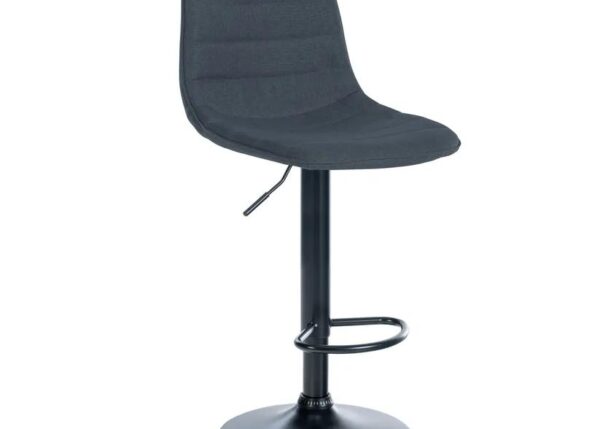 SGABELLO DA BAR LEX IN TESSUTO CON BASE IN METALLO