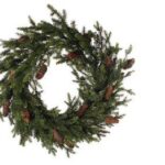 GHIRLANDA DI ABETE ROSSO DELLA FORESTA 60CM D60CM ART.49598