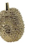 VASO DURIAN IN CERAMICA ORO LUCIDO 20X18,5X24CM A20X18,5CM;H24CM ART.67880