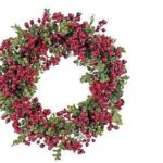 GHIRLANDA DI BACCHE MISTE VERDE 45 CM ART.68070