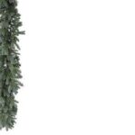 GHIRLANDA DI ABETE VERDE ARGENTO 180CM H180CM ART.70510