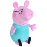 PEPPA PIG FAMIGLIA COMPLETA PELUCHE 60CM PAPÃ€ PIG