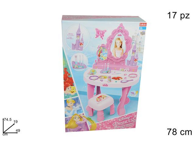 SPECCHIERA PRINCIPESSE C/ACCESSORI DI BELLEZZA +SGABELLO 17PZ ART7124@@! SPECCHIERA PRINCIPESSE C/ACCESSORI DI BELLEZZA +SGABELLO 17PZ ART7124@@!