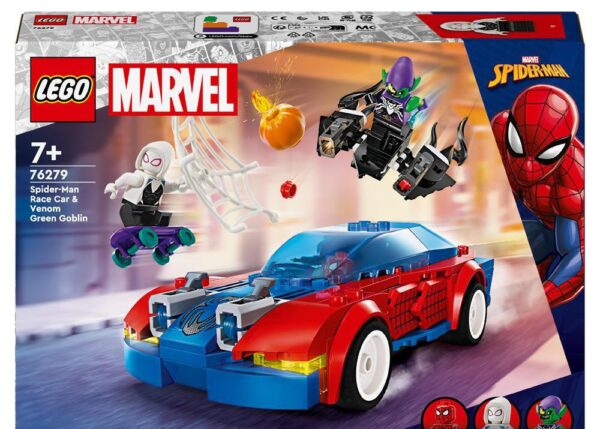 LEGO SUPER HEROES AUTO CORSA SPIDERMAN VENOM 76279