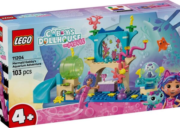 LEGO GABBY DOLLHOUSE AVVENTURA NELL'ACQUARIO 11204