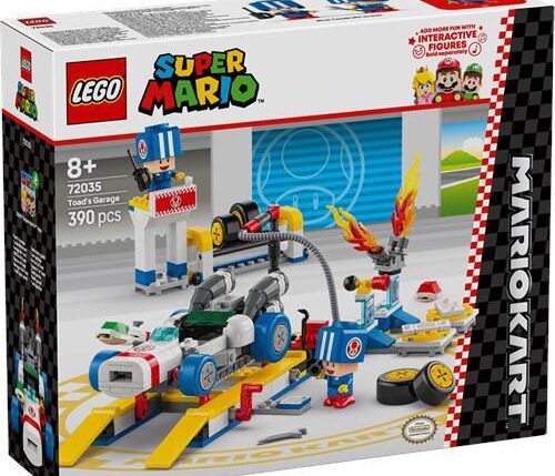 LEGO SUPER MARIO KART OFFICINA DI TOAD 72035 ART.530280239