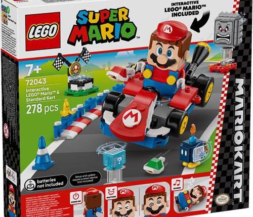 LEGO SUPERMARIO INTERATTIVO E KART STANDARD 72043 ART.530280459