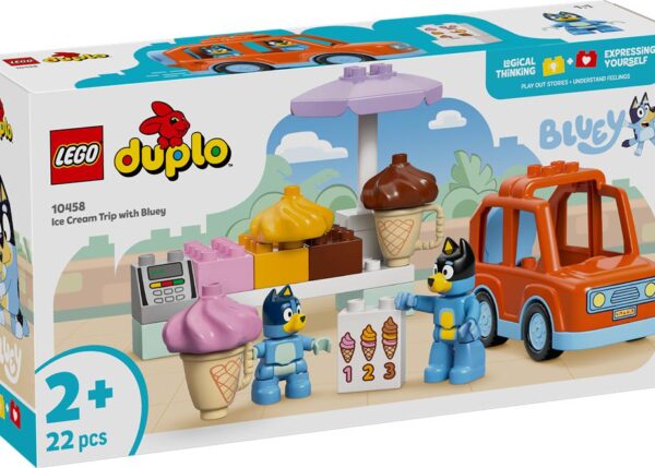 LEGO BLUEY VISITA ALLA GELATERIA 10458