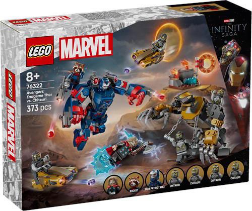 LEGO SUPER HEROES AVENGERS: ENDGAME THOR CONTRO CHITAURI 76322 ART.530280478