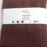 ASCIUGAMANO JENNIFER 2PZ 1+1 450GR ART.RMT039