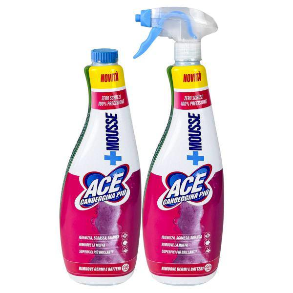 ACE CANDEGGINA SPRAY BASE+RICARICA 690ML CLASSICA ACE CANDEGGINA SPRAY BASE+RICARICA 690ML CLASSICA