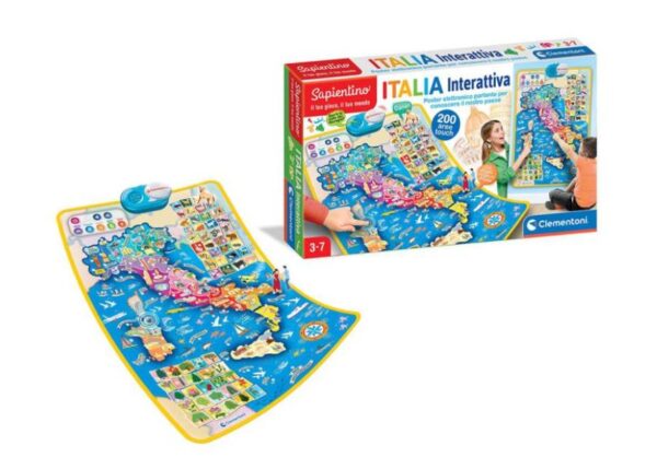 CLEMENTONI SAPIENTINO TALKING POSTER ITALIA 16445 ART.530750714