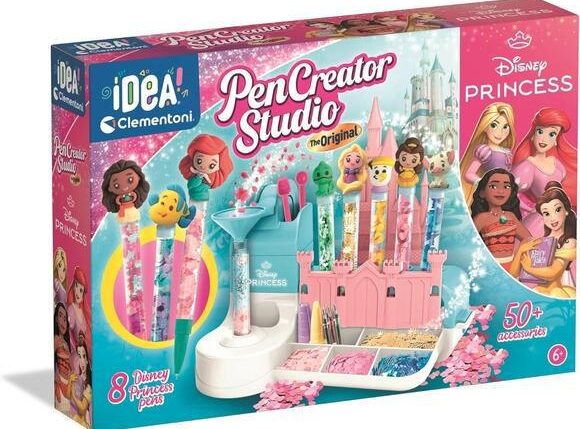 CLEMENTONI CREA IDEA - LABORATORIO PENNE PRINCESS 18202