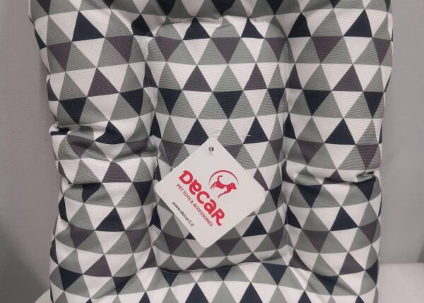 CUCCIA PER PET MERCURIO NERO 50X36X7CM 77022